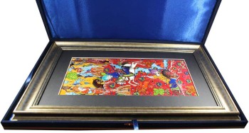 Yavuz Sultan Selim Hunting Scene Board - 4