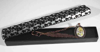 Yellow Rose Pattern Bookmark - Çini Evi (1)