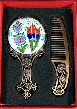 Yeni Bahar Ayna Seti - Çini Evi