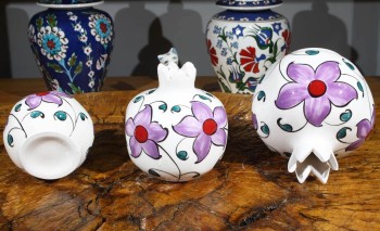 Yeni İş Hediyesi 3'lü Nar Takımı - Çini Evi (1)