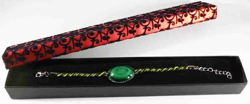 Green Stone Pottery Bracelet - 2